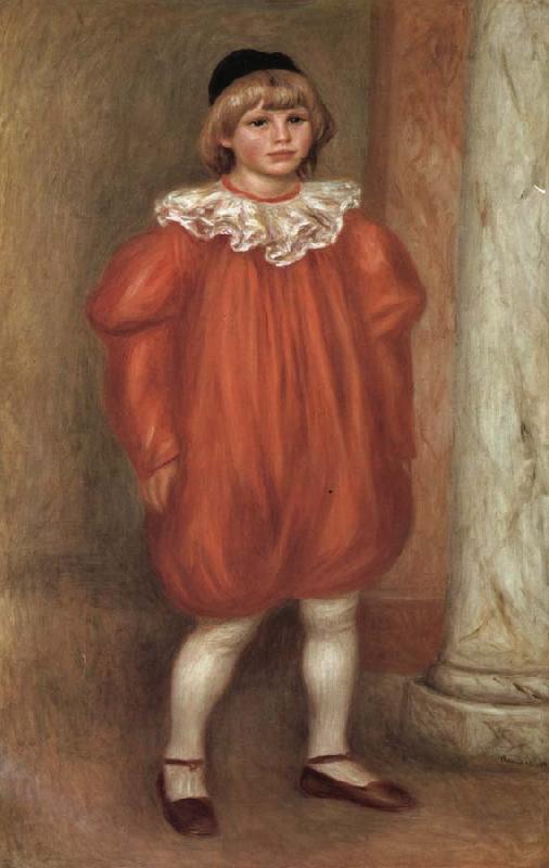 Pierre Renoir The Clown France oil painting art